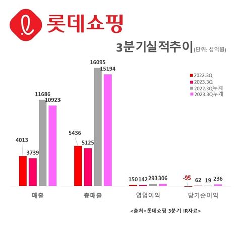 마트·이커머스·하이마트 웃었다롯데쇼핑 3q 희비교차 뷰어스