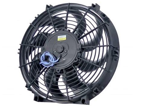 Tripac Electric Cooling Fan Assy Pusher Skewed Blade 11 In 12V 160W