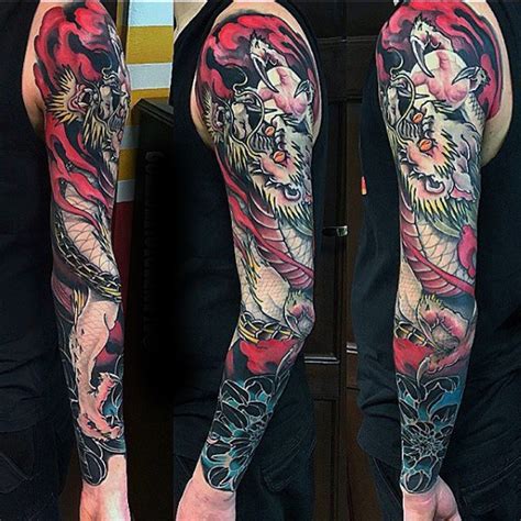 Japanese Sleeve Tattoos Designs, Ideas and Meaning - Tattoos For You