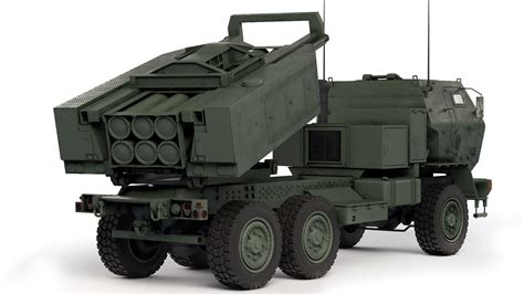 Mlrs M142 Himars 2006 3d Model Cgtrader