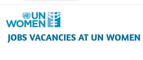 Un Women Jobs Career Opportunities