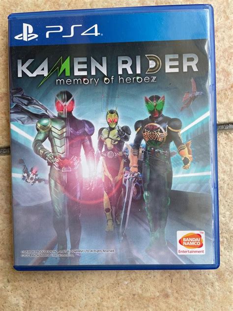 Kamen Rider Memory Of Heroez PS4 Video Gaming Video Games