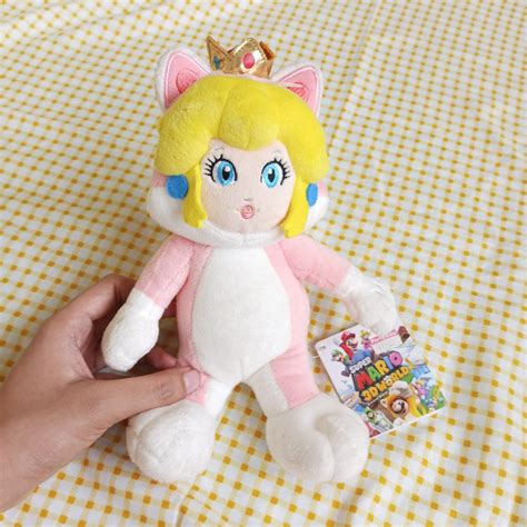 Princess peach mario plush on Carousell