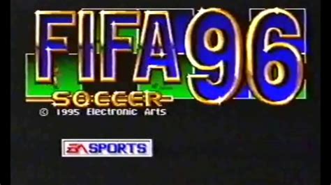 Fifa 96 Sega Mega Drive Youtube