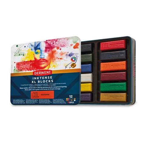 Coffret De Blocs Inktense Xl Derwent Le G Ant Des Beaux Arts N De