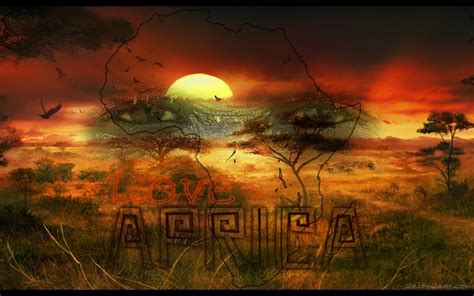 Free download Grunge African background with tree by MICHAELSTEELE ...