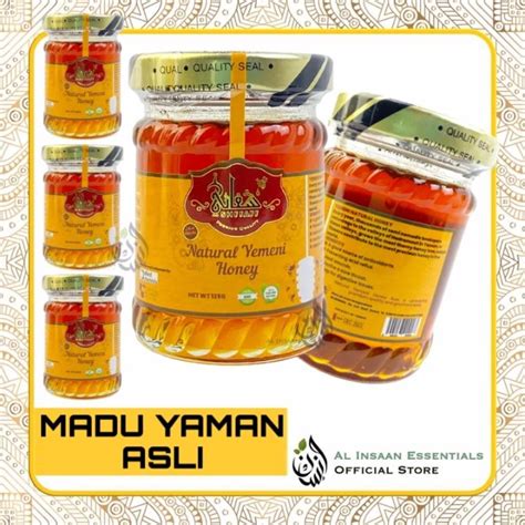 MADU ASLI YAMAN NATURAL YEMENI HONEY 125g Lazada