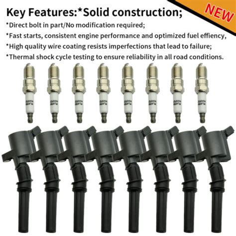 8 Ignition Coil Spark Plug Pack For Ford F150 Expedition 2000 2004 46l 54l Ebay