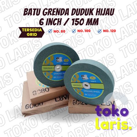 Jual BATU GRENDA GRINDA GURINDA WIDIA POLES ASAH DUDUK 6 6 INCH 150MM