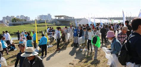 4年ぶりに第35回「i Love 遠賀川」を開催 近畿大学の大学生・高校生らがボランティアとして清掃活動に参加 Newscast