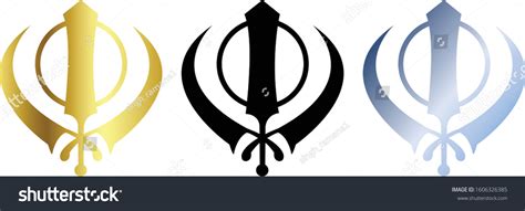 Illustration Sikhism Symbol Khanda Sahib