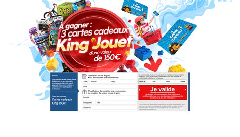 Grand Jeu Concours King Jouet