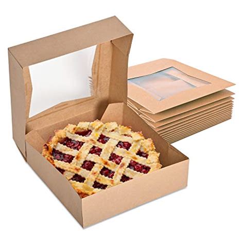 Pie Boxes Bulk White Bakery Pie Boxes Pk Professional Window