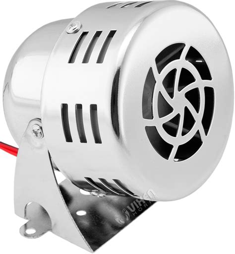 Vixen Horns Vxs 9060c Mini Motor Driven Electric Siren Chrome Color