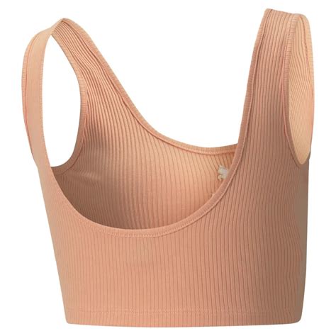 Puma Classics Ribbed Crop Tank Top Bramalea City Centre