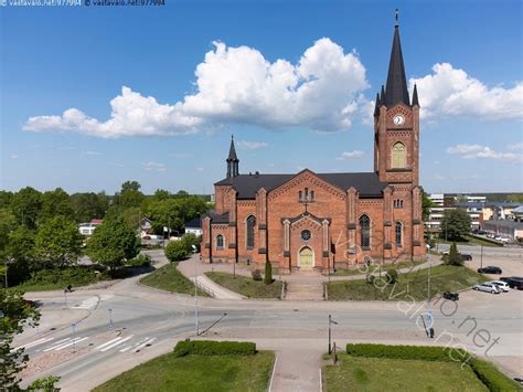 Kuva Loviisan Kirkko Ilmavalokuva Ilmakuva Dronekuva Loviisan Kirkko