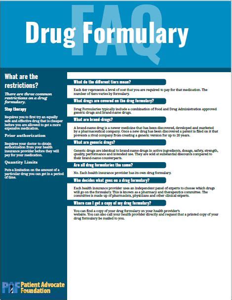 Prescription Drug Formulary