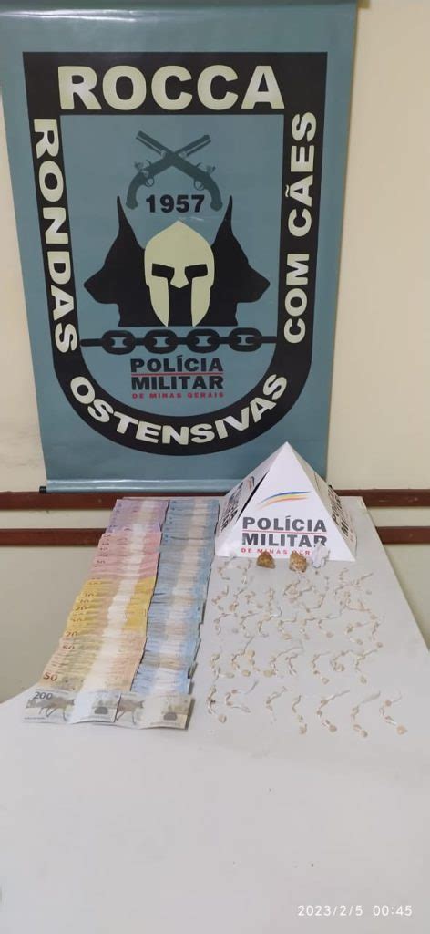 Preso Por Tr Fico De Drogas Mais De Pedras De Crack No Bairro