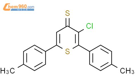 754227 55 9 4H THIOPYRAN 4 THIONE 3 CHLORO 2 6 BIS 4 METHYLPHENYL CAS