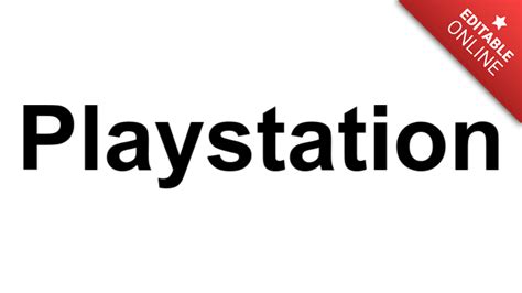 Playstation Generador De Efectos De Texto Textstudio