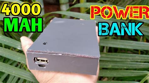 How To Make Mah Power Bank At Home Making Power Bank From Phone