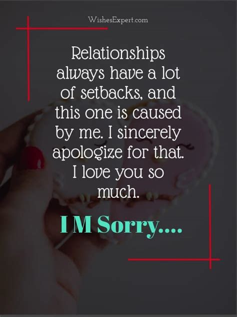 40 Emotional I Am Sorry Quotes For Him