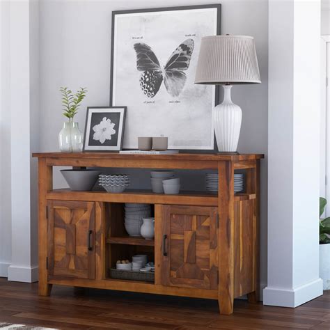 Solid Wood Buffet Tables At Diana Edge Blog