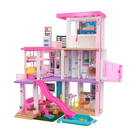 Mega Casa Dos Sonhos Da Barbie Interativa Luz E Som Mattel Em