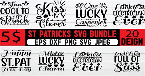 St Patricks Svg Bundle Bundle · Creative Fabrica