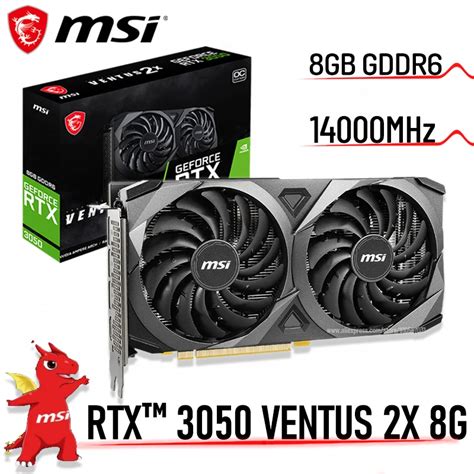 Gddr Msi Rtx Ventus X G Oc Graphics Gddr Bit Rtx Video