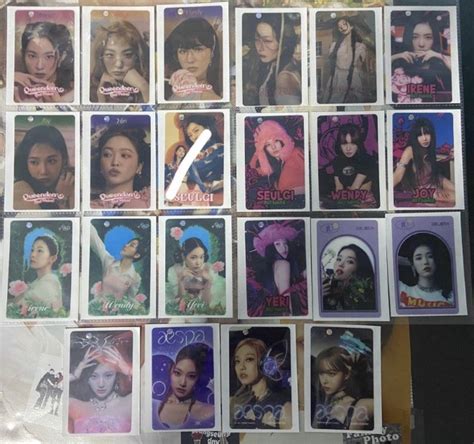 Wts Kpopmerch Pob Pc Red Velvet Irene Seulgi Wendy Joy Yeri Aespa