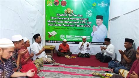 Std Bondowoso Peringati Hsn Dan Maulid Nabi Diapresiasi Anggota Dpr Ri