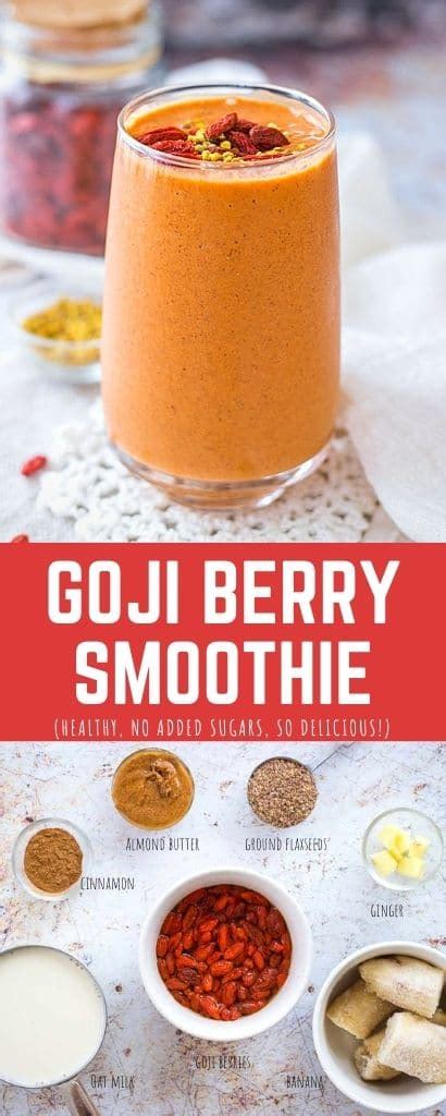 Goji Berry Smoothie | Natalie's Health