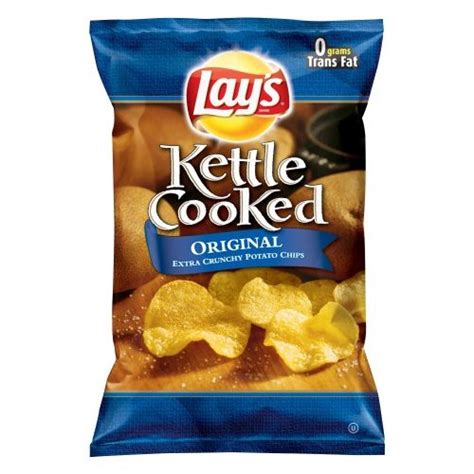 Kettle Cooked Original Extra Crunchy Potato Chips From Lay S