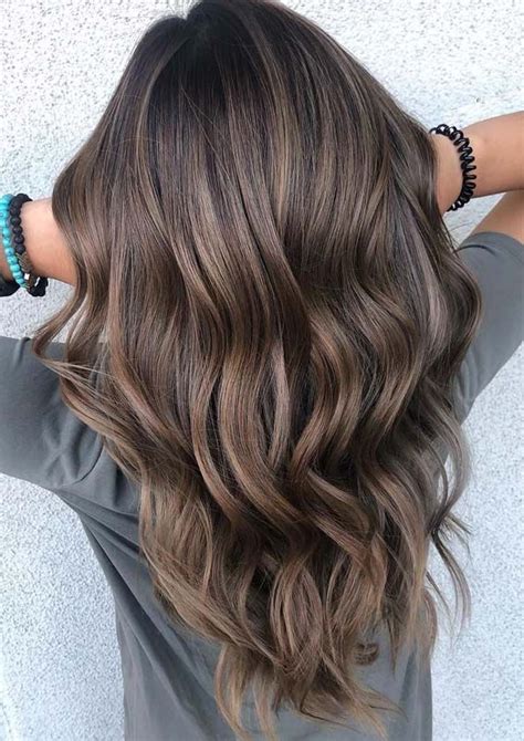 15 Best Brown Balayage Hair Colors With Ashy Tones In 2019 Brown Hair