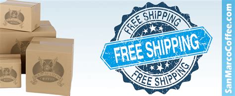 San Marco Coffee - Free Shipping Offer