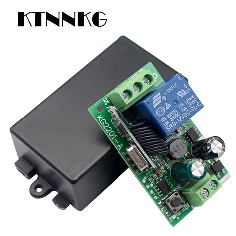 Ktnnkg Ac V V V Mhz Universal Wireless Remote Control Switch