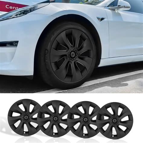 Muskgeen Tesla Model Y Inch Hubcaps Wheel Cover Full Edge