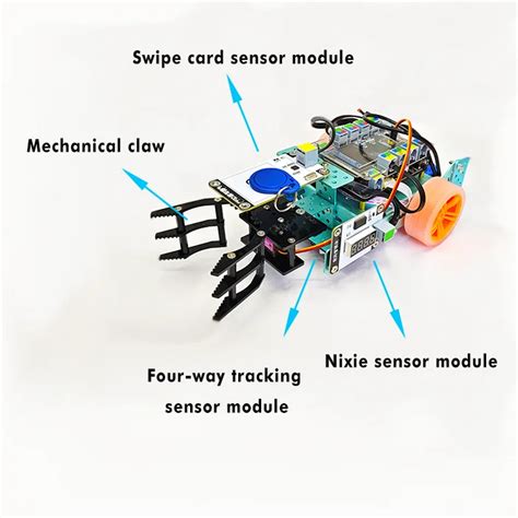 Stem Robot Kit Programmable Robot Children's Early Education Smart Kit ...