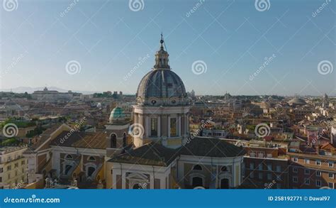 Panorama Of Borough With Historic Landmarks And Tourist Sights Bridges