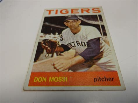 1964 Topps Don Mossi Detroit Tigers Card 335 EBay