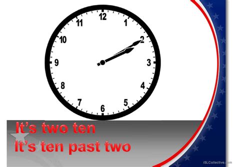 Telling Time Vocabulary Flashcards A English Esl Powerpoints