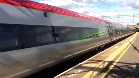 Virgin Trains 390124 Name Virgin Venturer At Tamworth From London Euston To Liverpool Lime