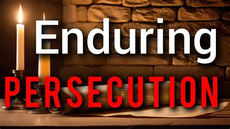 Enduring Persecution Matthew 10 17 22 December 26 2023 Youtube