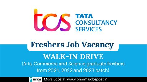 TCS BPS Walk In Drive For Arts Commerce Science And Management