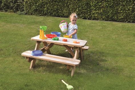 Table De Pique Nique Economique Pour Enfants En Bois Distri Buggy