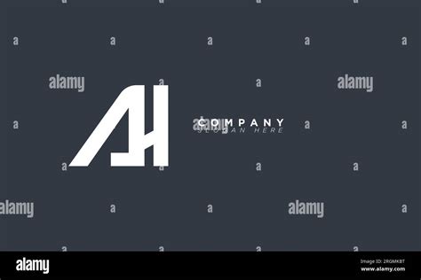 AH Alphabet letters Initials Monogram logo Stock Vector Image & Art - Alamy