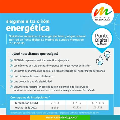 Subsidio Para Energ A El Ctrica Y Gas Natural Habilitan Punto Digital