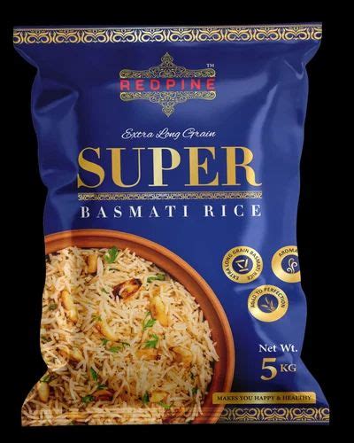 Kg Super Basmati Rice Packet At Best Price In New Delhi Id