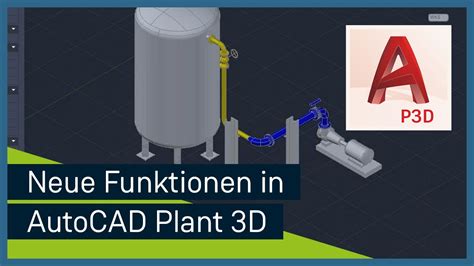 Neue Funktionen In Autocad Plant D Youtube